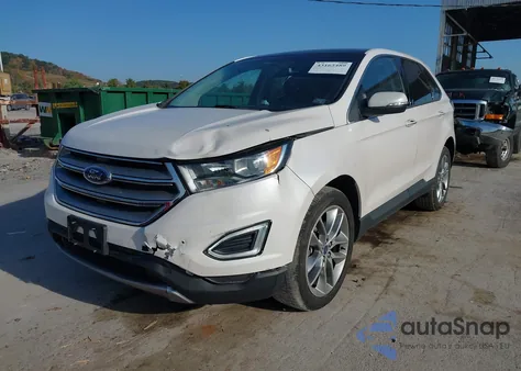 2017 Ford Edge Titanium z USA, uszkodzony, nr VIN 2FMPK4K83HBB40231